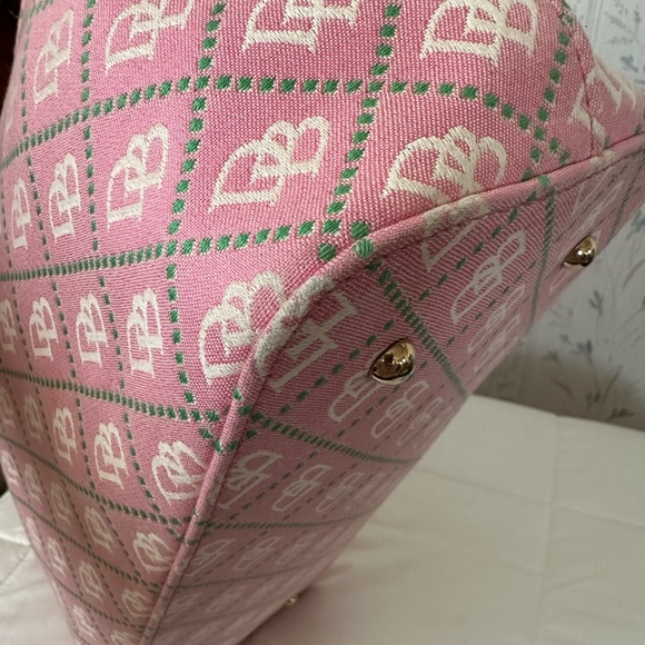 Dooney & Bourke Pink Monogram Tote - Picture 8 of 14